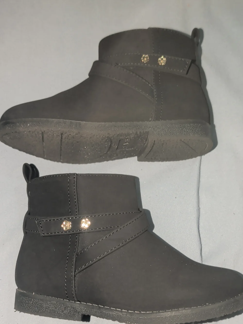 2 Pairs: Children's Place Little Girls Ankle Boots -  Sz 10